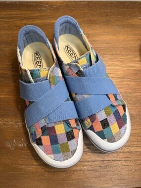 KEEN Elsa III Quiet Harbor Patchwork Slip-on Sneakers